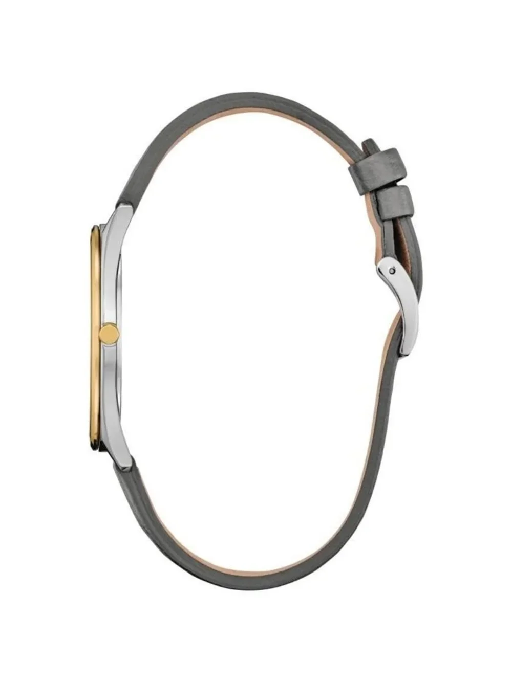 NWT Citizen Suratto Gray Dial Leather Band Watch